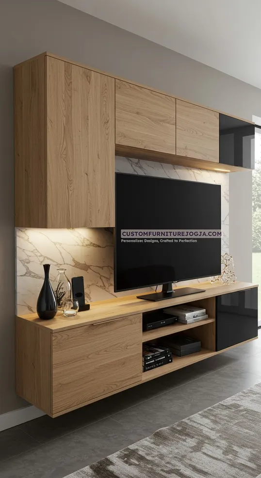 Jasa Pembuatan Cabinet tv kecil Jogja